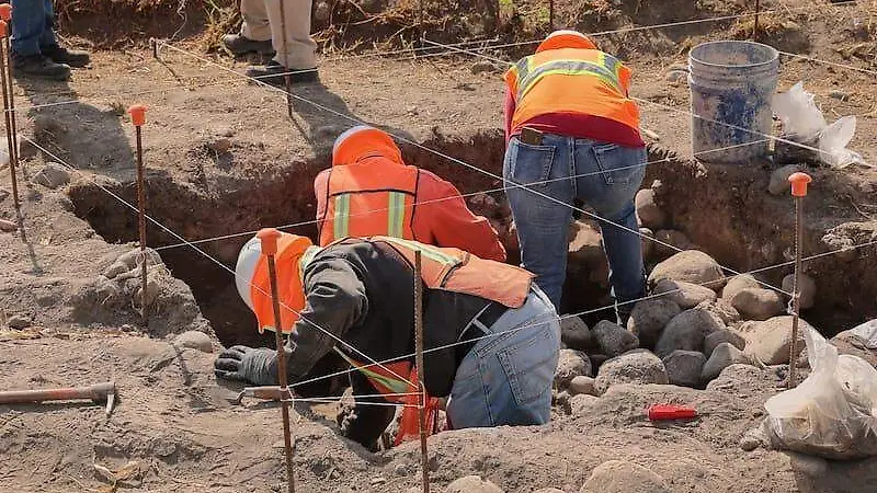 Hallazgo arqueológico en La Redonda, Tula 5